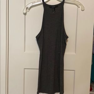 Dark gray tank top